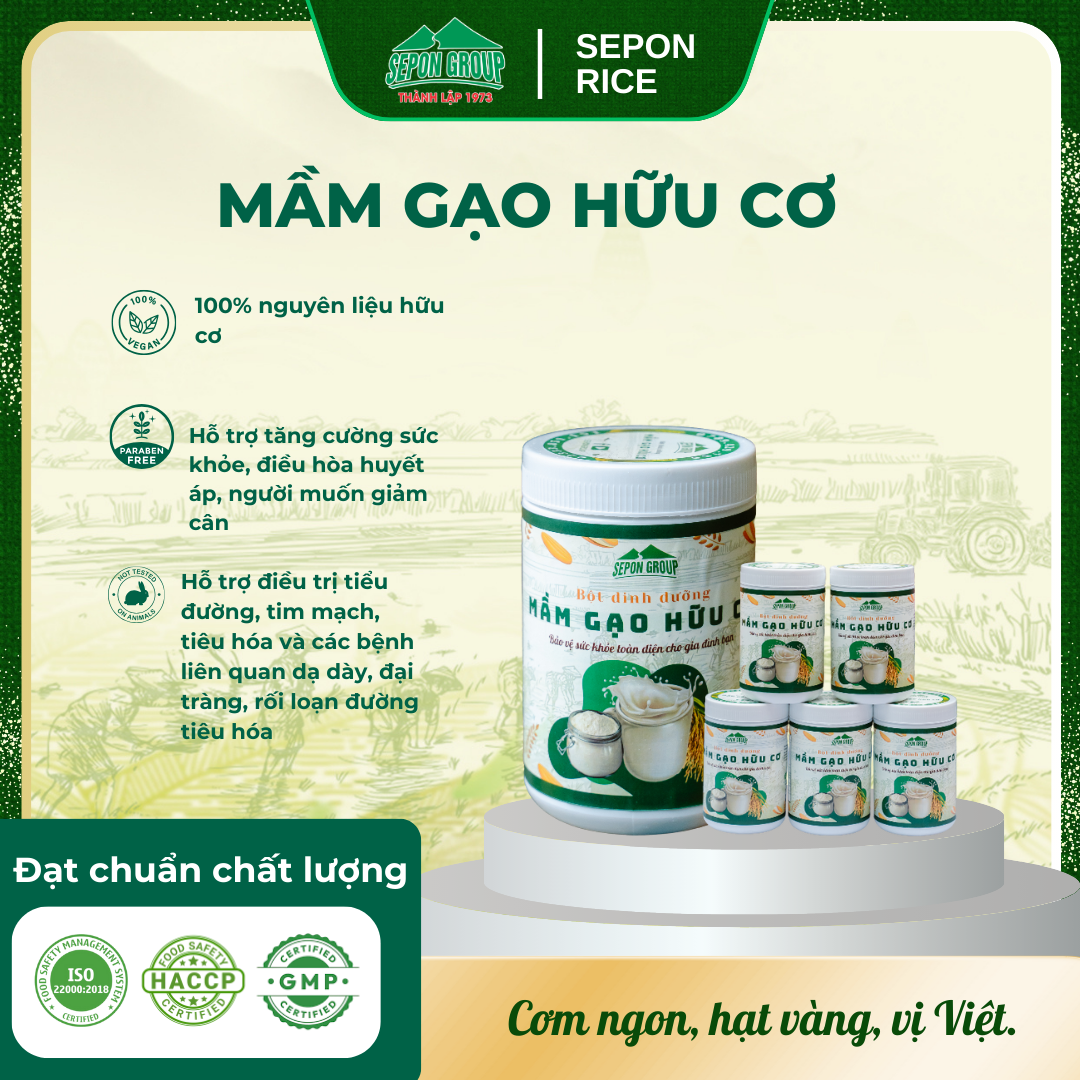 Bột dinh dưỡng mầm gạo hữu cơ sepon 2 poster san pham 5