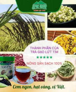 TRÀ GẠO LỨT TÍM SEPON 9 TRA